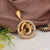1 Gram Gold Forming Om With Diamond Best Quality Pendant