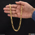 1 Gram Gold Forming Ring into Ring Nawabi Gold Plated Chain for Men - Style B564