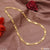 1 Gram Gold Forming Ring Into Nawabi Plated Chain For Men -