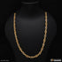 1 Gram Gold Forming Round Linked Distinctive Design Best Quality Chain - Style C034