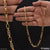 1 Gram Gold Forming Round Linked Sophisticated Design Chain