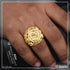 1 Gram Gold Forming Om Stunning Design Superior Quality Ring for Men - Style B080