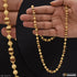 1 Gram Gold Forming Superior Quality Hand-Finished Design Mala for Men - Style A272