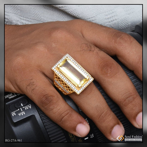 Ring For Men, Stainless Steel Square Signet Ring, Black Enamel Men's Pinky  Rings,gents Jewelry | Fruugo QA