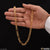 1 Gram Gold - Owel Shape Artisanal Design Plated Chain For