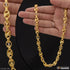 1 Gram Gold Plated 2 In 1 Kohli Attention-Getting Design Chain for Men - Style C208