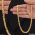 1 Gram Gold Plated 2 In 1 Kohli Attention-Getting Design Chain for Men - Style C581