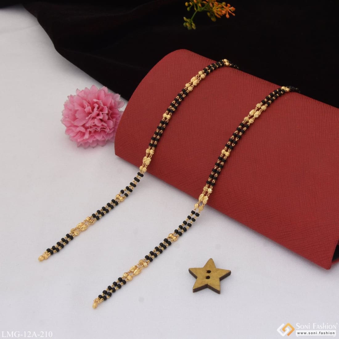 Mangalsutra dori design in gold Clearance