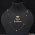 1 Gram Gold Plated 2 Line Latest Design Mangalsutra Dori for Women - Style A361