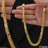 1 Gram Gold Plated 2 Line Nawabi Sophisticated Design Chain for Men - Style C489