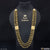 Gold plated necklace with large pendant - 1 Gram Gold Plated Mala for Men