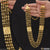 1 gram gold plated 4 line prominent design rudraksha mala