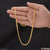 1 Gram Gold Plated Artisanal Design Delicate Chain For Men