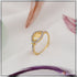 1 Gram Gold Plated Beautiful Design Charming Design Ring For Ladies - Style Lrg-106