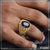 1 Gram Gold Plated Blue Stone With Diamond Antique Design