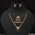 1 Gram Gold Plated Butterfly Latest Design Mangalsutra Set For Women - Style A348