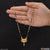 1 gram gold plated charming design fancy mangalsutra for