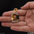 1 Gram Gold Plated Om With Diamond Antique Design Pendant