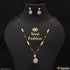 1 Gram Gold Plated With Diamond Best Quality Mangalsutra Set For Women - Style A357