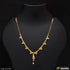 1 Gram Gold Plated with Diamond Brilliant Design Necklace for Women - Style A099
