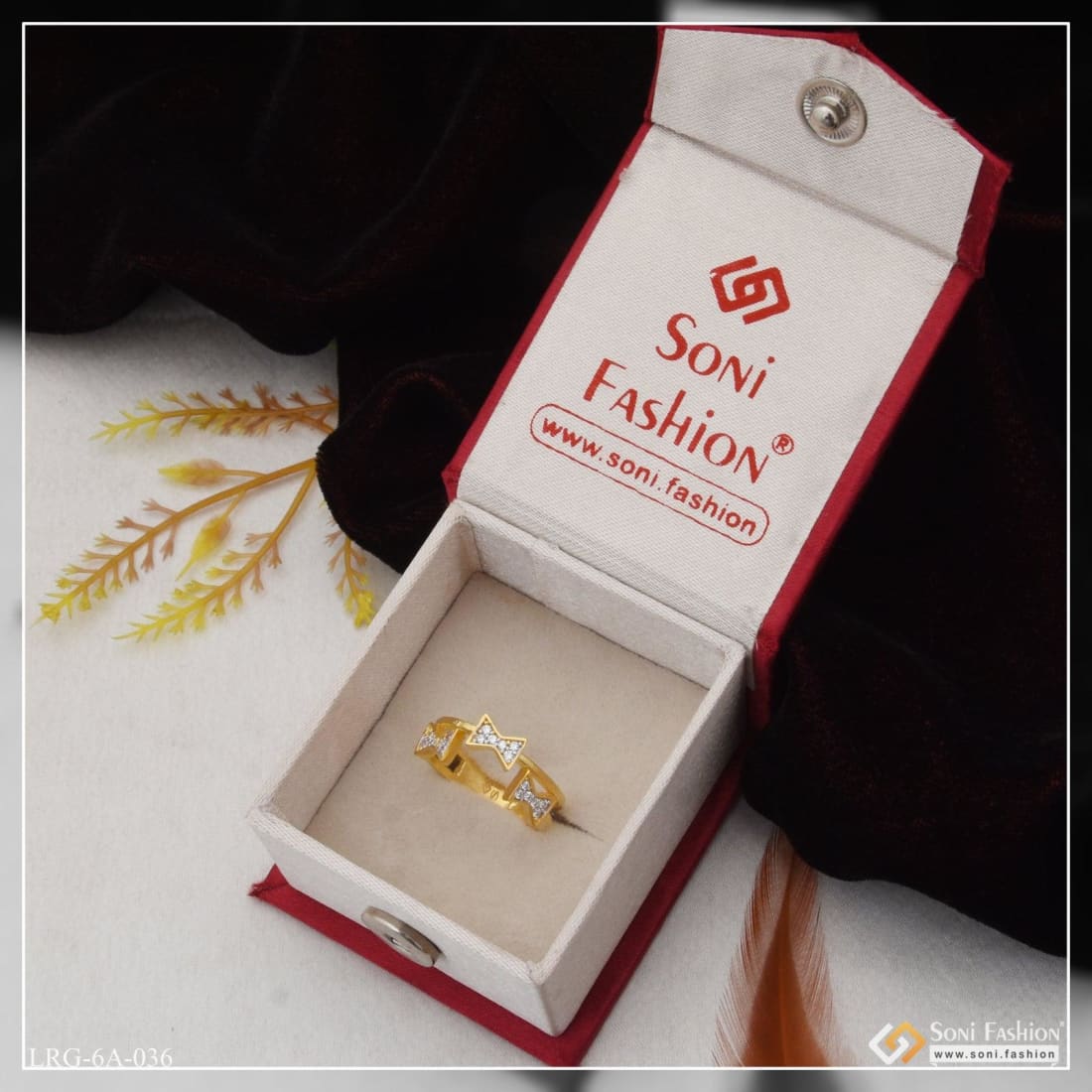 Buy String Gold Ring 22 KT yellow gold (2.45 gm). | Online By Giriraj  Jewellers