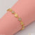 1 Gram Gold Plated With Diamond Casual Design Bracelet For