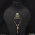 1 Gram Gold Plated With Diamond Charming Design Mangalsutra