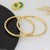 1 Gram Gold Plated With Diamond Classic Design Bangles For