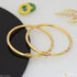 1 Gram Gold Plated with Diamond Classic Design Bangles for Ladies - Style A013
