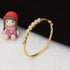 1 Gram Gold Plated With Diamond Classic Design Bracelet For Ladies - Style A225