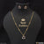 1 Gram Gold Plated With Diamond Cool Design Necklace Set
