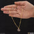 1 Gram Gold Plated With Diamond Cool Design Necklace Set
