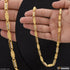 1 Gram Gold Plated with Diamond Cute Design Best Quality Chain for Men - Style C618