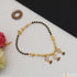 1 Gram Gold Plated With Diamond Designer Mangalsutra Bracelet For Women - Style A197