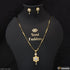 1 Gram Gold Plated With Diamond Designer Mangalsutra Set For Women - Style A267