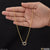 1 gram gold plated with diamond exclusive design necklace