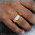 1 gram gold plated with diamond extraordinary design ring