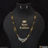 1 Gram Gold Plated with Diamond Fancy Design Necklace Set for Women - Style A345