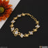 1 Gram Gold Plated With Diamond Fashion-forward Bracelet For Ladies - Style A254