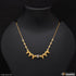 1 Gram Gold Plated with Diamond Fashion-Forward Necklace for Ladies - Style A102
