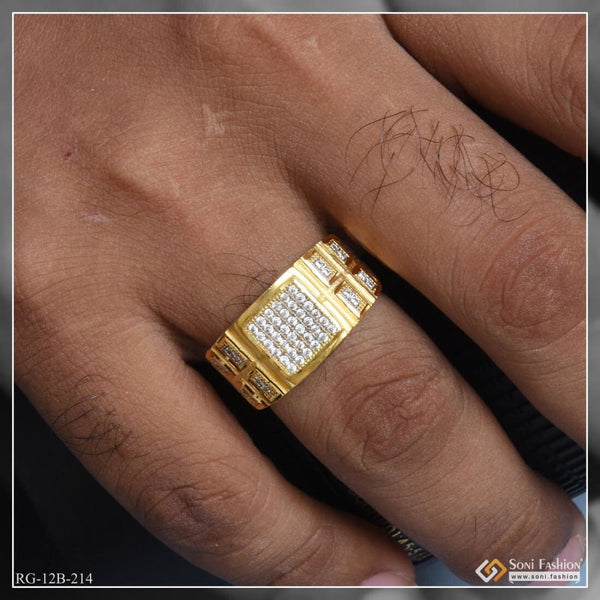 Gold Ginni gents Ring – Sarafa Bazar India