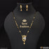 1 Gram Gold Plated With Diamond Funky Design Mangalsutra Set For Women - Style A337