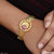 1 gram gold plated with diamond glamorous design bracelet