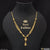 1 gram gold plated with diamond glamorous design necklace