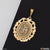 1 Gram Gold Plated Om With Diamond Glamorous Design Pendant