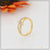 1 gram gold plated with diamond high-class design ring for