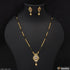 1 Gram Gold Plated With Diamond Latest Design Mangalsutra Set For Women - Style A219