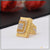 1 Gram Gold Plated With Diamond Lovely Design High-quality