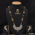 1 Gram Gold Plated With Diamond Lovely Design Mangalsutra Set For Lady - Style A316