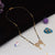 1 Gram Gold Plated With Diamond Lovely Design Mangalsutra